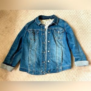 Women’s Chicos Denim Jacket size 2